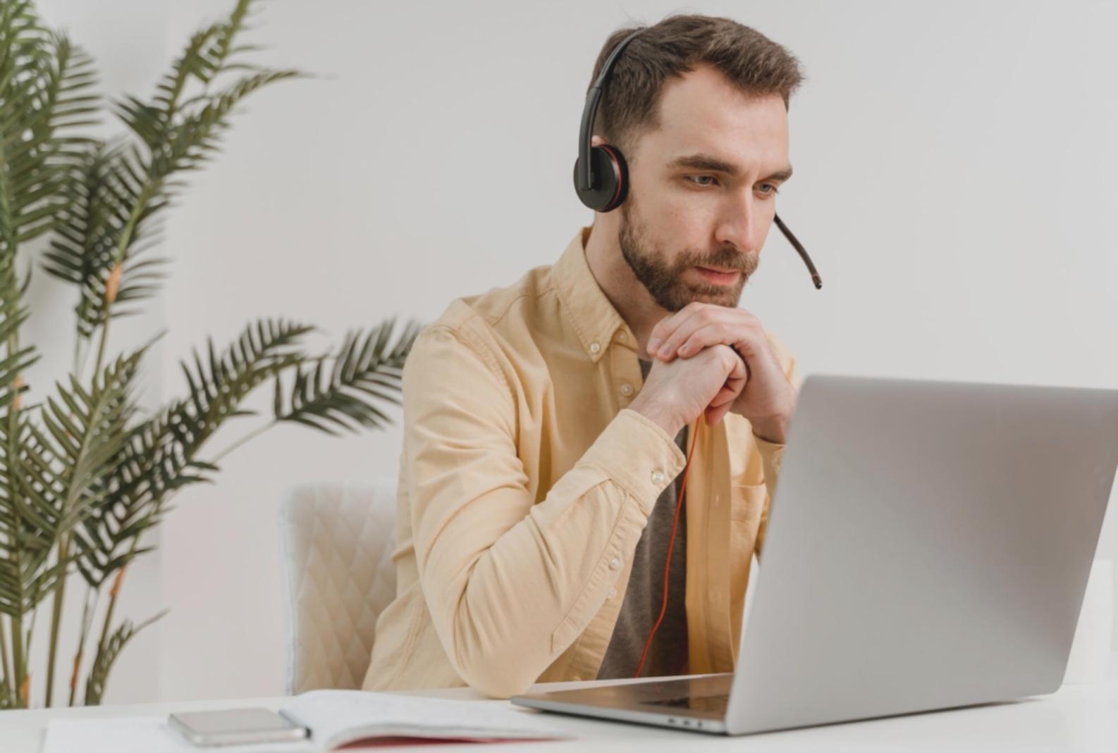 Financial analysis workspace with documents and charts